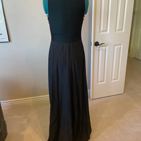 Laundry - open mesh back gown w/sequins - sz 8 - Picture 4 of 5